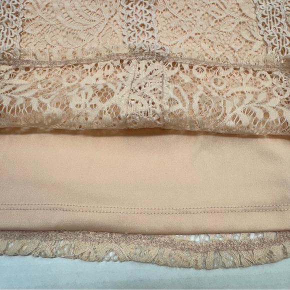 Cable & Gauge Sleeves Lace Top Fairy Coquette Size S Cottagecore Preppy Y2K - Picture 7 of 9